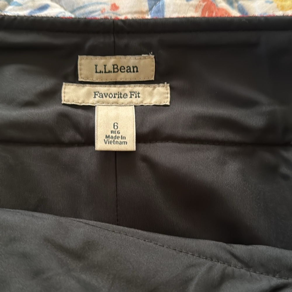 L.L. Bean High Waisted Plaid Skirt - Picture 6 of 7